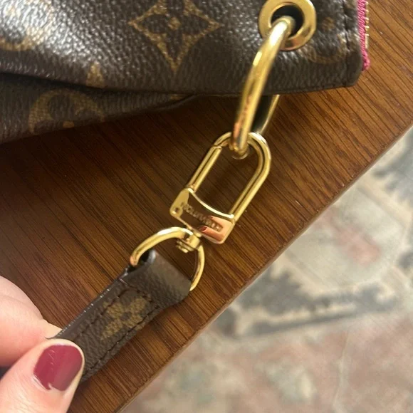 Louis Vuitton Brown and Tan Monogram Tote - Picture 8 of 10